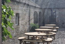 Courtyard and outside seating